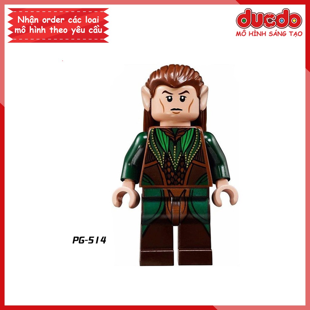 Minifigures đạo quân Elves phim Chúa Tể Những Chiếc Nhẫn - Đồ chơi Lắp ghép Xếp hình Mô hình Mini POGO PG8027