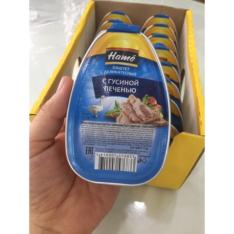 Pate Gan Ngỗng Nga hiệu Hame / 105g | BigBuy360 - bigbuy360.vn