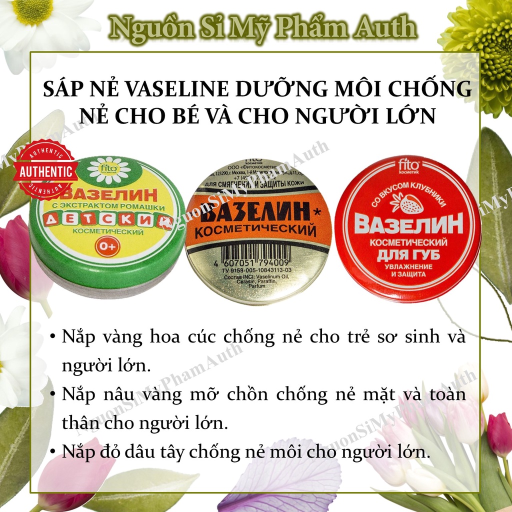 Sáp nẻ VASELINE Nga