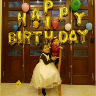 Bộ chữ happy birthday