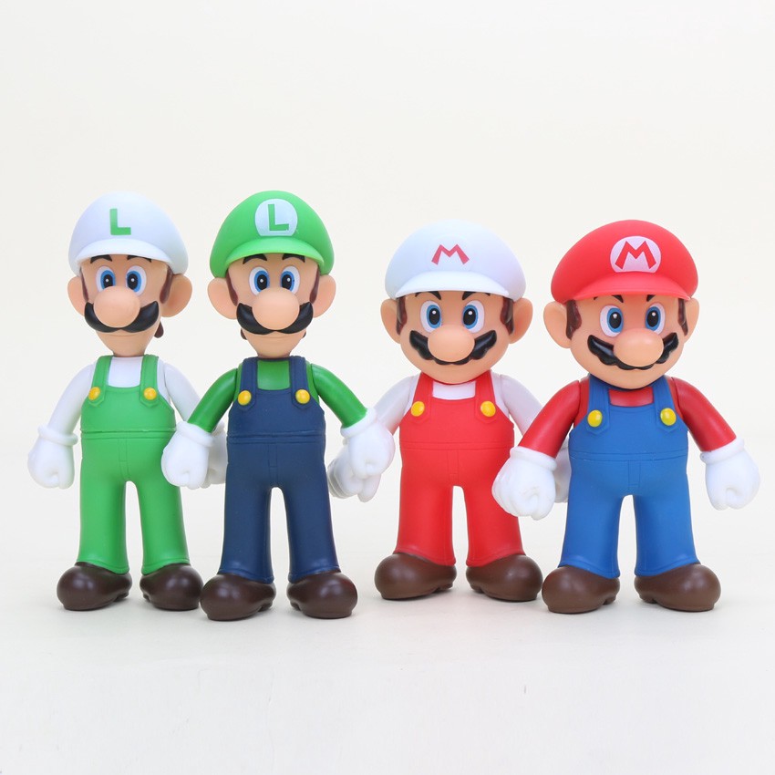 Mô hình nhân vật đồ chơi trong game Super Mario ngộ nghĩnh vui nhộn