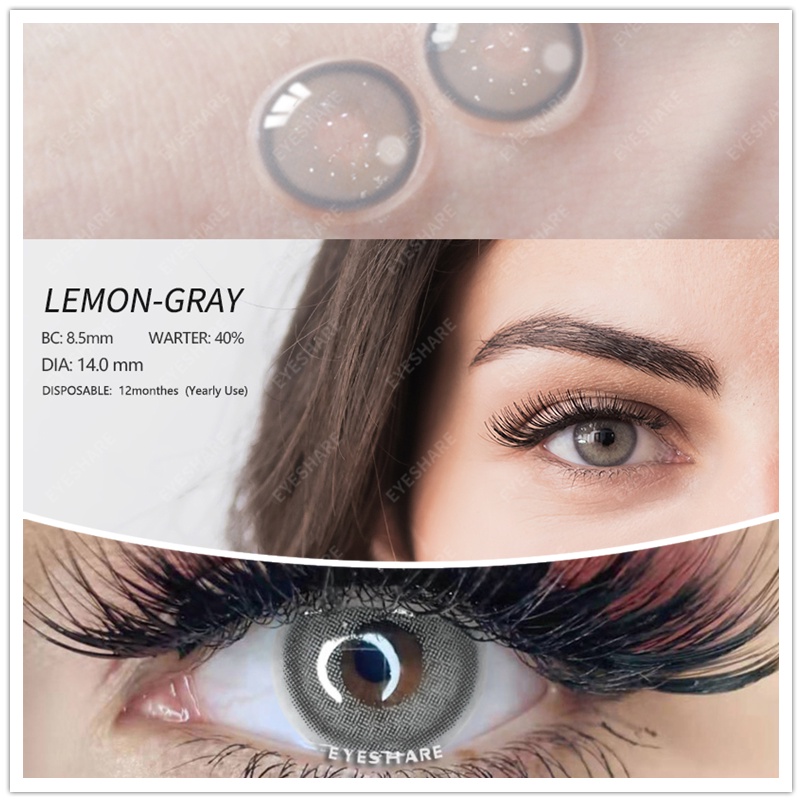 Bộ 2 kính áp tròng EYESHARE dòng Monica cao cấp có màu 14.5mm cho làm đẹp/sử dụng hàng ngày