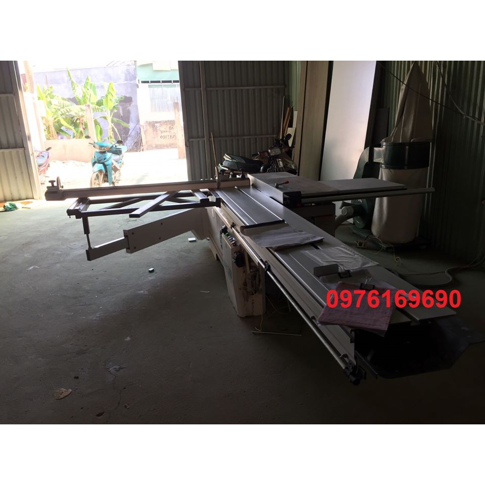 Máy cưa bàn trượt NÂNG HẠ CƠ