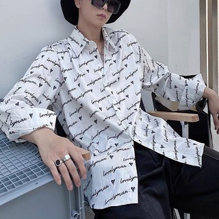 Áo sơ mi tay dài trắng