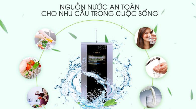 Máy lọc nước RO Kangaroo VTU KG100HA 9 lõi .BH 12 tháng chính hãng tận nhà khả năng lọc lên đến 10 - 12 lít/giờ