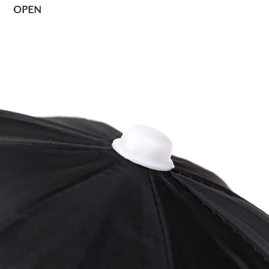 op Bicycle Phone Holder Mini Sunshade Umbrella Polyester Mobile Automatic Umbrella my