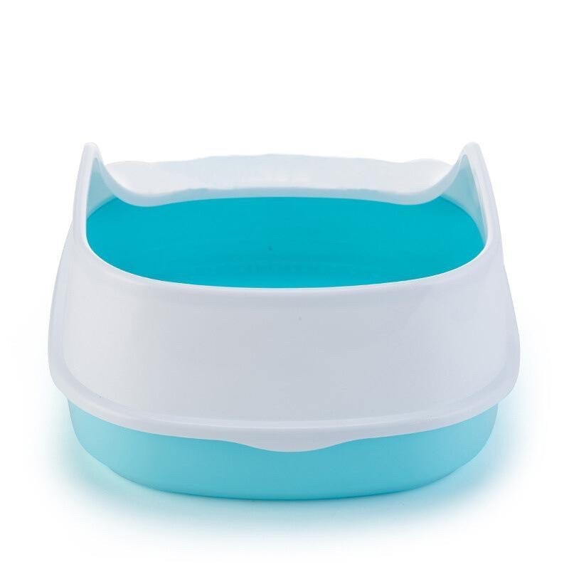 Khay vệ sinh cho mèo, chậu vệ sinh mèo kích thước 48x40x19cm tặng xẻng