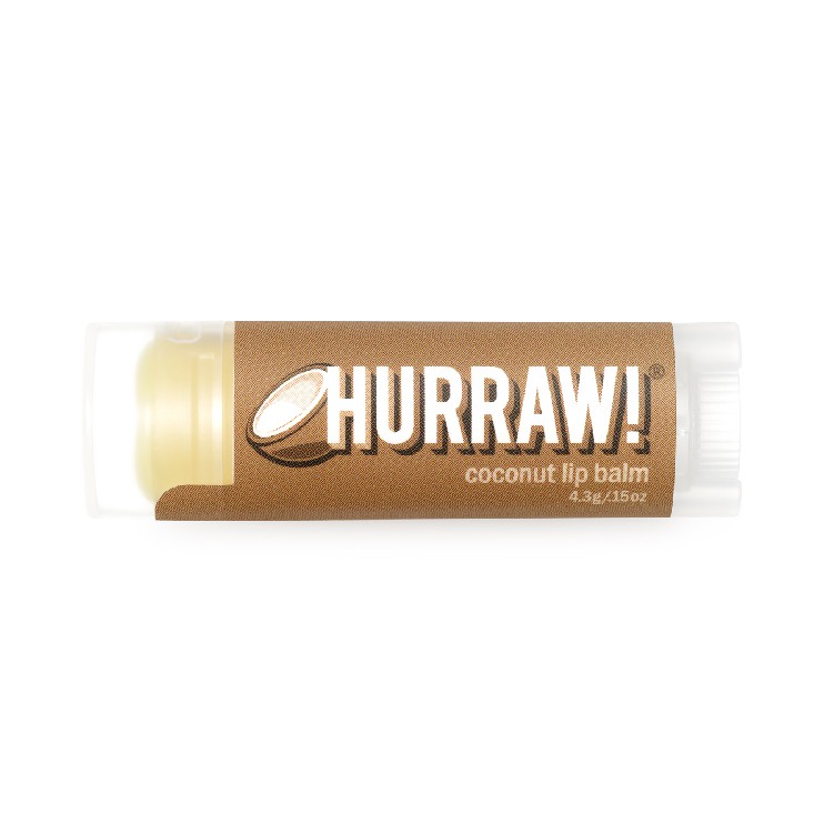 Son dưỡng môi Hurraw! Balm - Hương Dừa 4.8g/.17oz