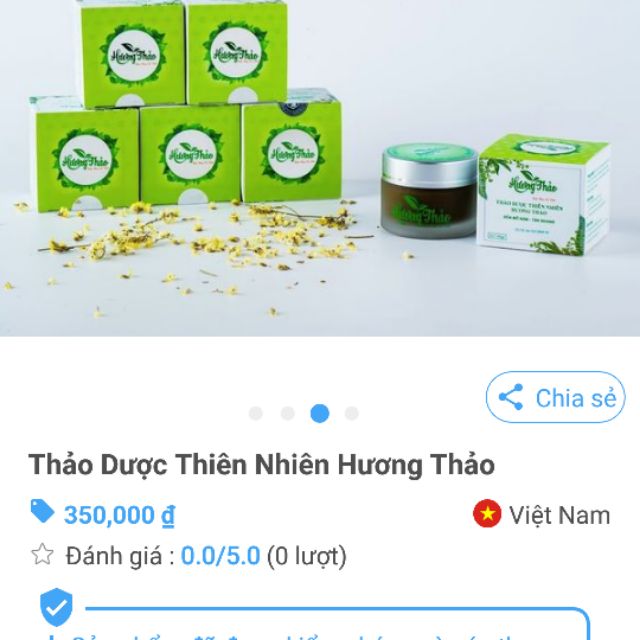 THẢO DƯỢC THIÊN NHIÊN HƯƠNG THẢO - XÓA MỜ NÁM/TÀN NHANG | BigBuy360 - bigbuy360.vn