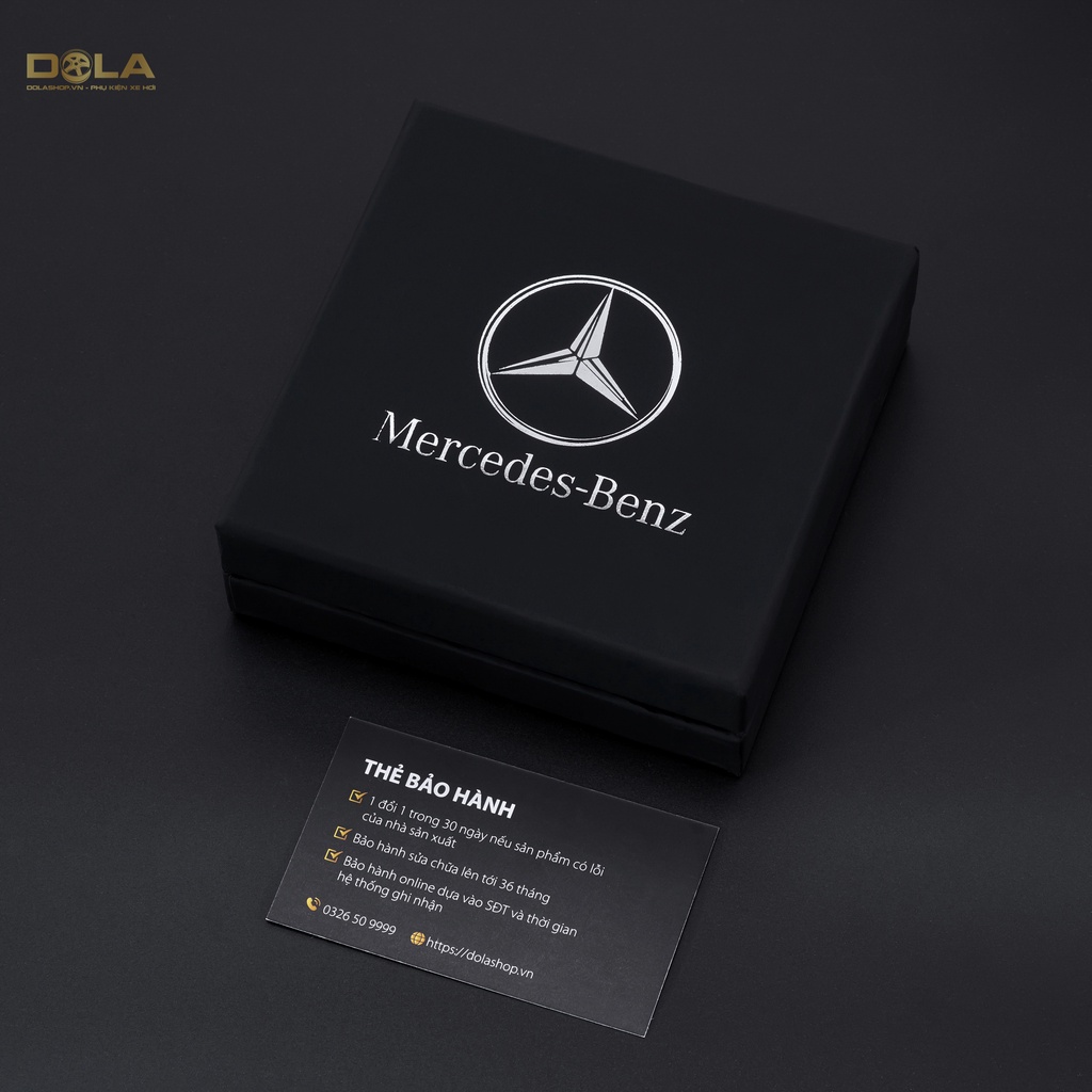 Vỏ ốp chìa khoá xe hơi, Bọc chìa ô tô Mercedes Benz, Mẹc C, E, S, GLC, GLE, GLS M01-A1 dolashop