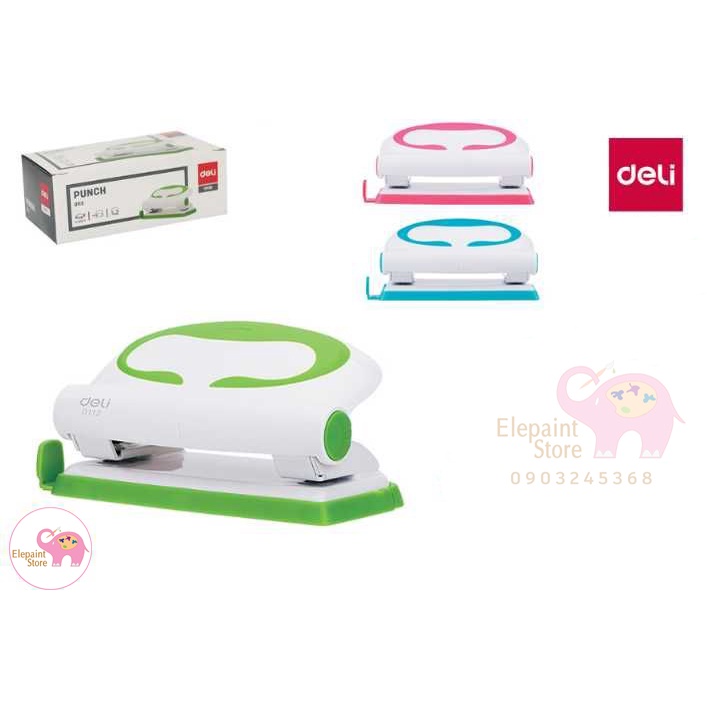 Dụng cụ đục lỗ 10 tờ Deli 0112