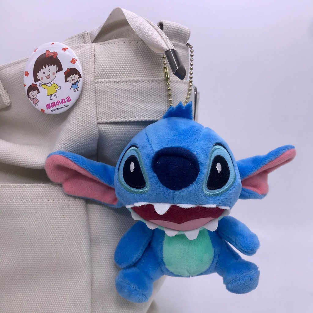 Móc Khóa Hình Stitch Nhồi Bông Đáng Yêu Treo Trang Trí Nhà Cửa