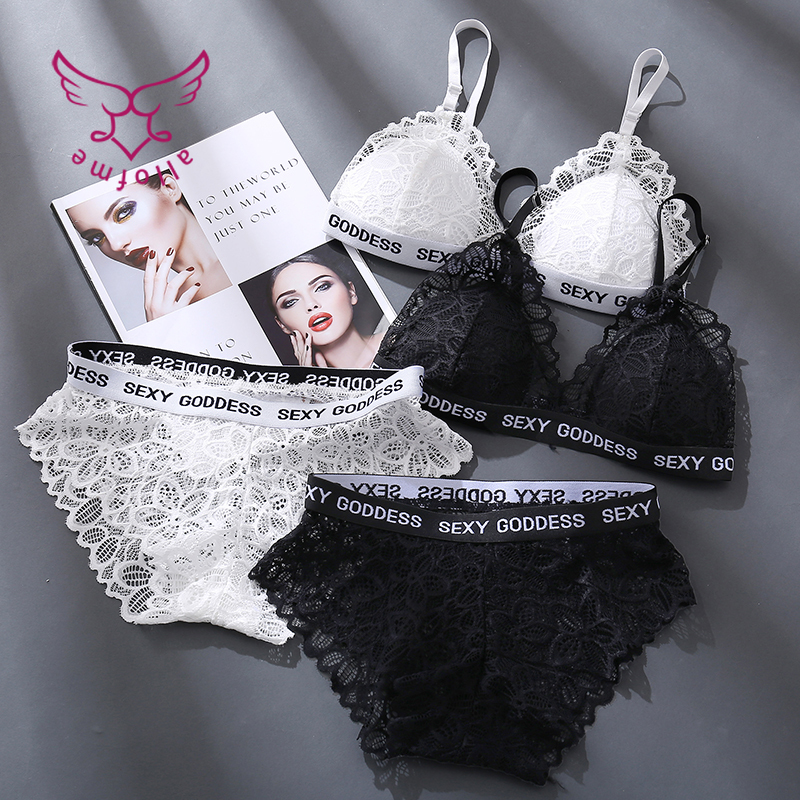 Bộ Đồ Lót Phối Ren Quyến Rũ Cho Nữ