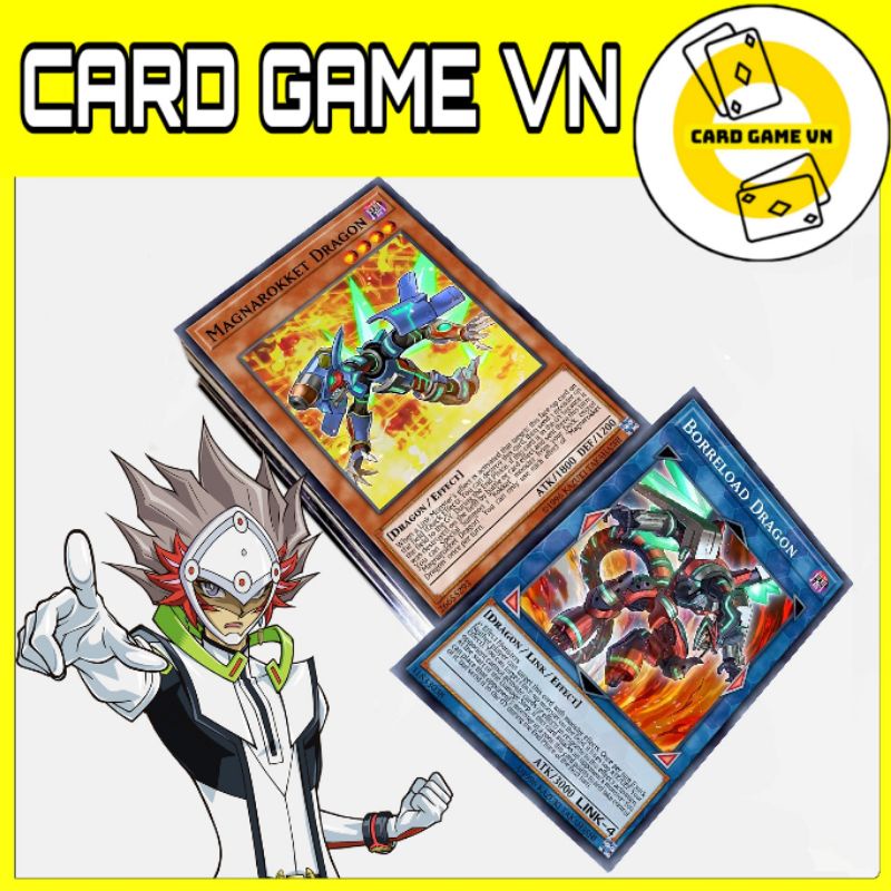 Bài YuGiOh - Bộ 54 lá bài Rokket Varis Deck - Card Game VN