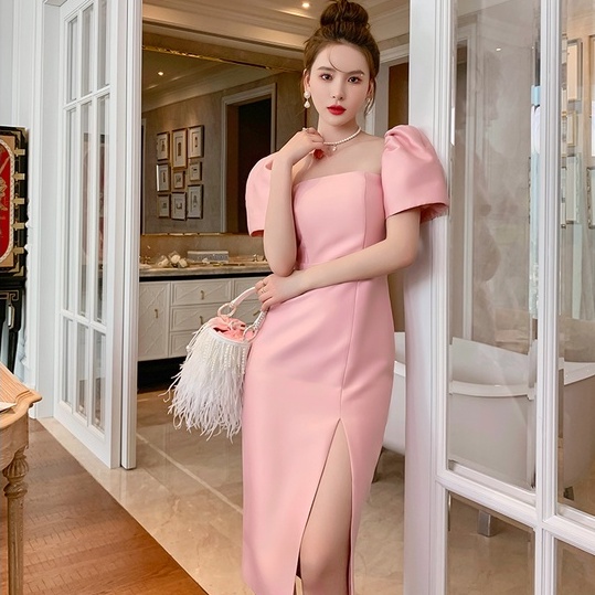 VÁY BODY DÀI TAY LỒNG ĐÈN (V1262)