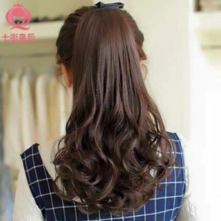 Tóc giả Buộc xoăn ngắn - lửng 40-45cm