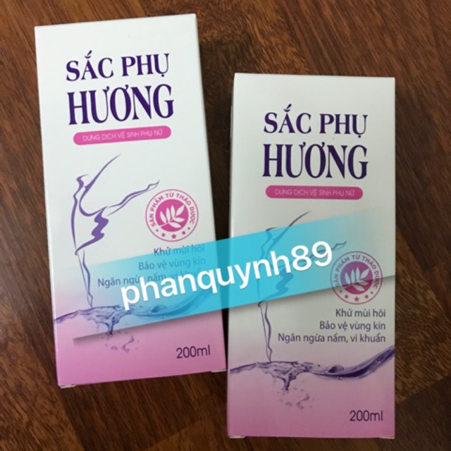 SẮC PHỤ HƯƠNG 200ML. DUNG DỊCH VỆ SINH