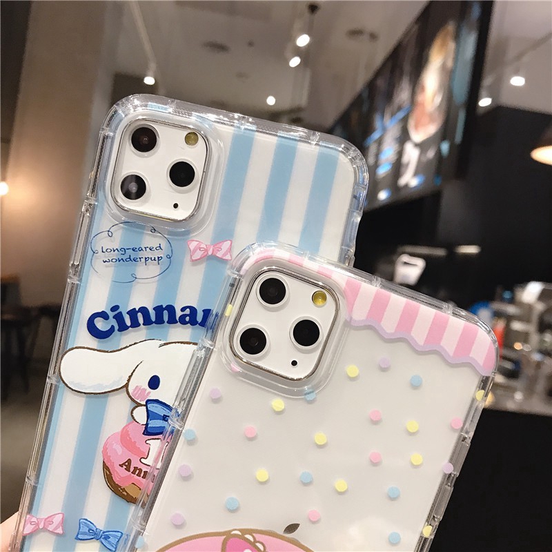 Ốp iphone Ốp điện thoại mềm họa tiết đáng yêu cho iPhone 11 PRO MAX SE2 X XR XS 6S 7 8 plus 7plus 8P Case Iphone 12Mini 12 Pro max Cover | BigBuy360 - bigbuy360.vn
