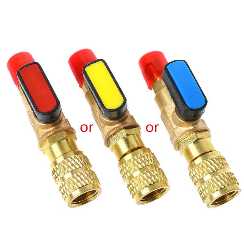 2022 Mới 1 / 4&quot; Đàn Ông Đến 5 / 16&quot; Van Bi Lạnh SAE R410A