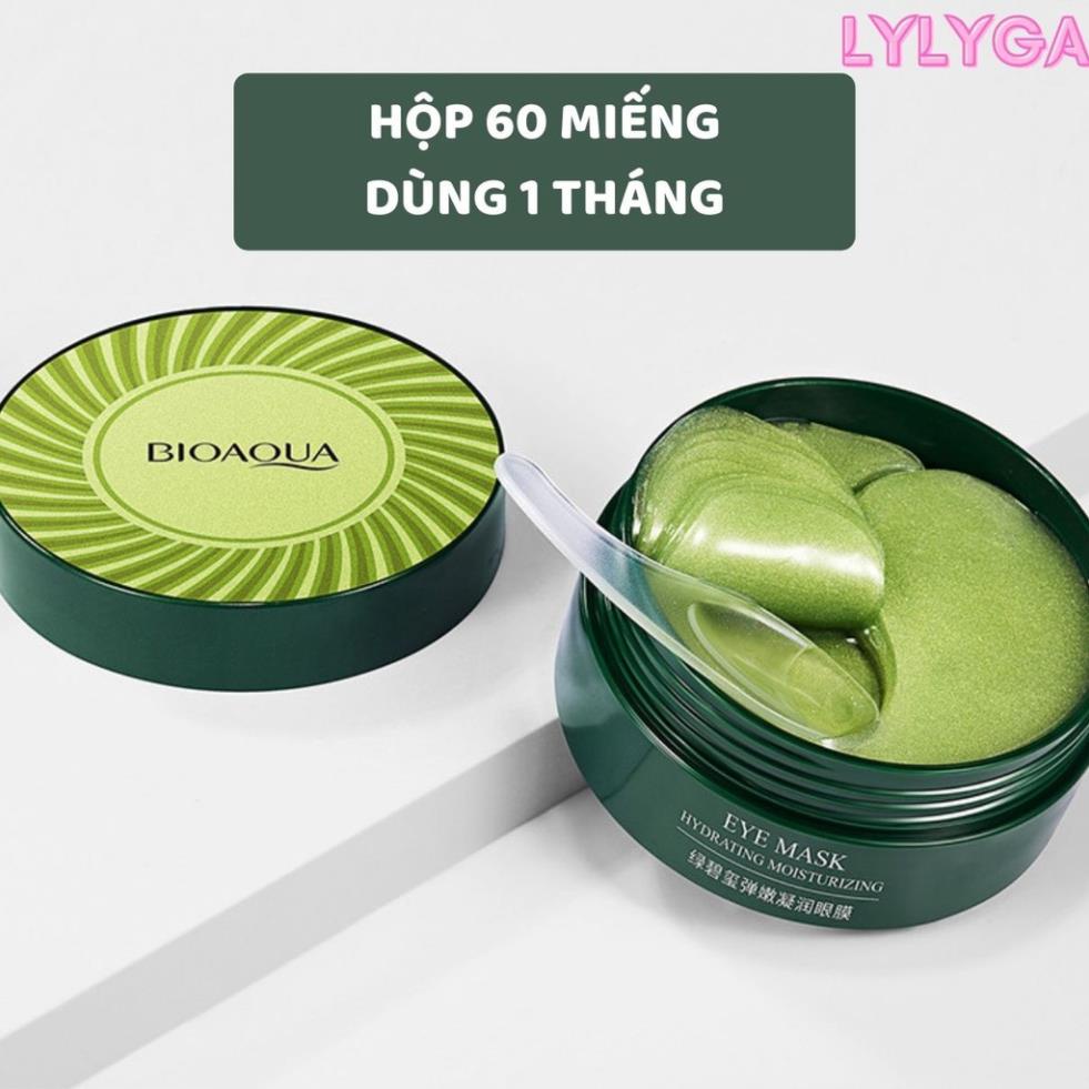 Mặt nạ mắt BIOAQUA Tảo Biển Hộp 60 miếng Nội địa Trung , Giảm thâm nhăn quầng mắt bọng mắt hiệu quả