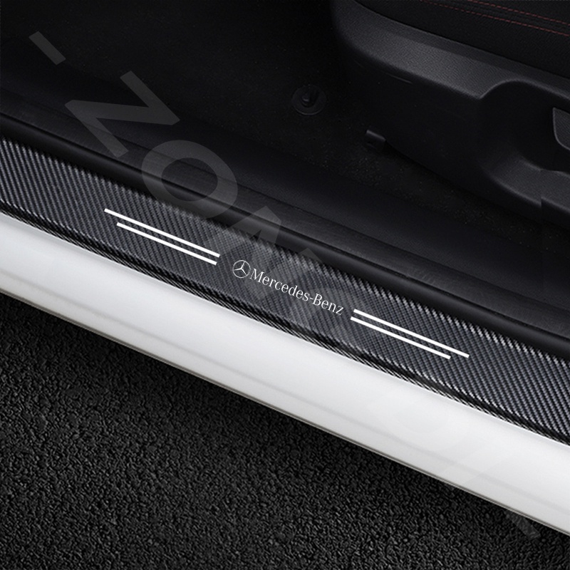 Sticker Sợi Carbon Dán Cửa Xe Hơi Mercedes Benz W124 W210 W204 W203 W211