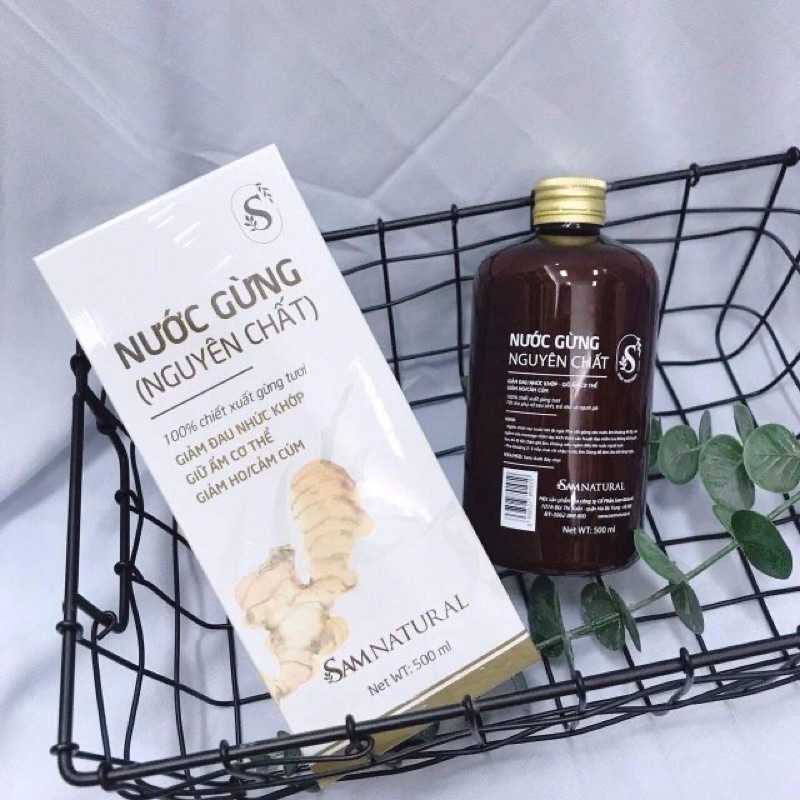 Nước Gừng Nguyên Chất Sam Natural