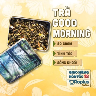 Trà hoa buổi sáng hộp thiếc Goodmorning Đà Lạt 1893 giúp sảng khoái, tỉnh táo