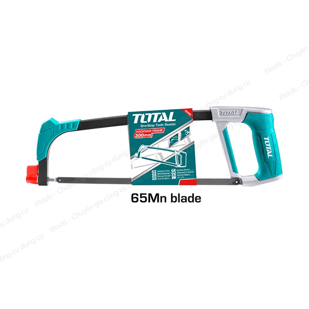 Cưa sắt kim loại cầm tay TOTAL THT541026 12inch hợp kim chống rỉ sét va đập thao tác cưa cắt nhanh chóng hiệu quả cao