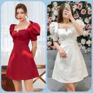 ĐẦM XOÈ YẾM DỰ TIỆC- ĐẦM ĐỎ NOEL SANG TRỌNG