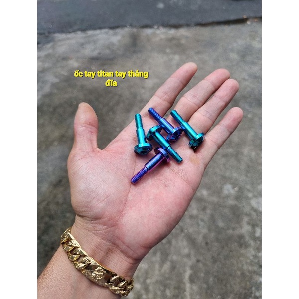 Ốc titan gr5 gắn tay thắng đĩa xe máy