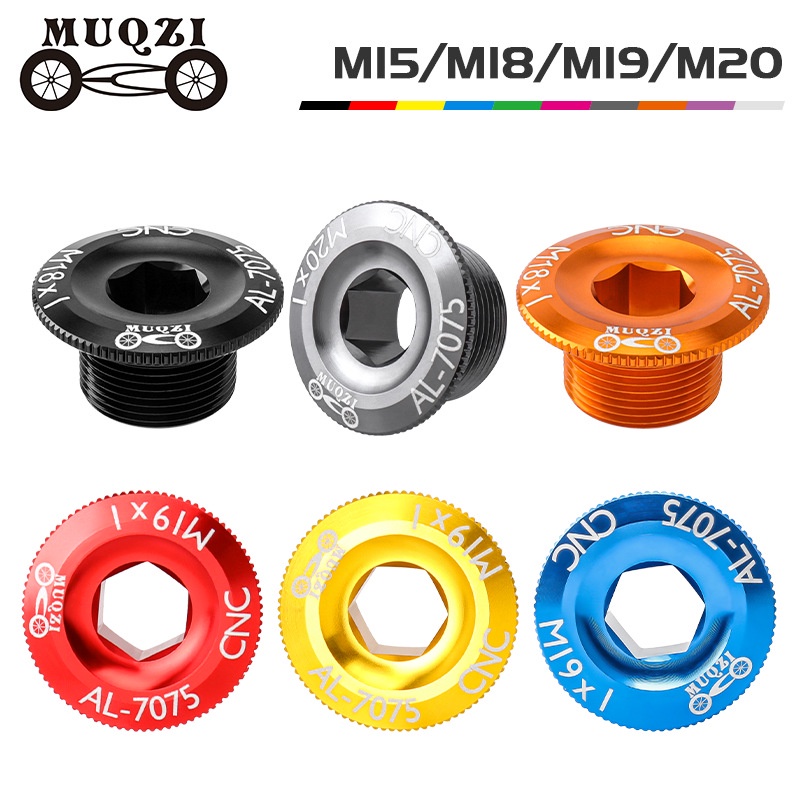 Ốc Vít Đục Lỗ Bằng Hợp Kim Nhôm Cao Cấp Cho Xe Đạp Leo Núi M15 M18 M19 M20