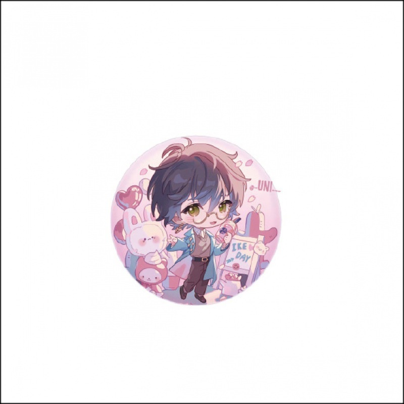 Ghim Cài Áo Trang Trí Hình Jason Luxiem NIJISANJI Vtuber Vox Luca Mysta Ike Shu