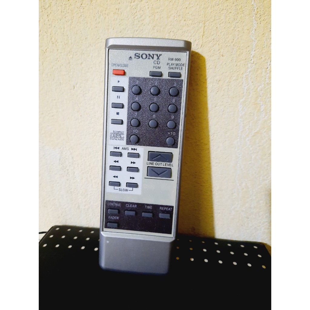 Remote Điều khiển dàn âm thanh Sony RM-990 Hàng mới chính hãng Tặng kèm Pin