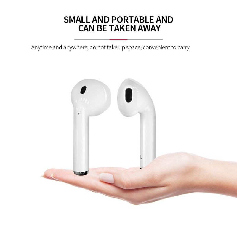 Bộ tai nghe Bluetooth 5.0 không dây I12 Tws dùng cho Android/ Ios #botainghe #bo tai nghe #bộ tai nghe