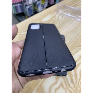 Ốp Samsung A12 , A02S dẻo đen kiểu da