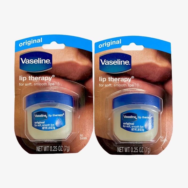 Combo 2 Sáp dưỡng ẩm Vaseline Dưỡng Da (7g)