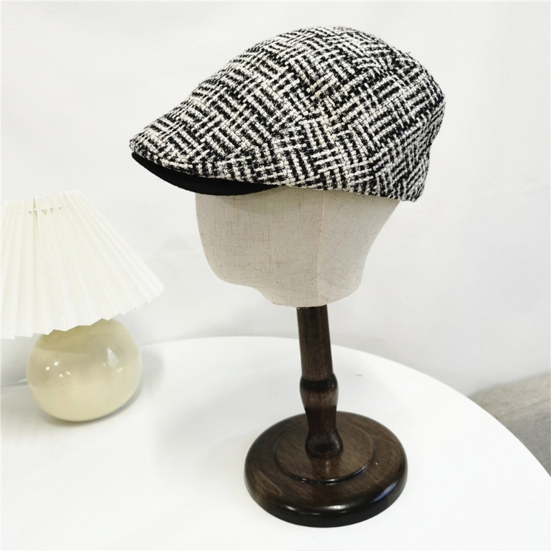 Xiangbao Mũ Beret Họa Sĩ Phong Cách Retro Nhỏ Nhắn Thời Trang Thu Đông Dành Cho Nam Nữ