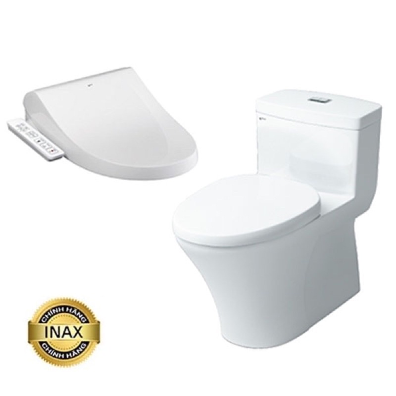 Nắp bồn cầu thông minh điện tử Inax CW-H17VN  Shower Toilet chính hãng gắn vừa hầu hết các mã bồn cầu Inax hiện nay