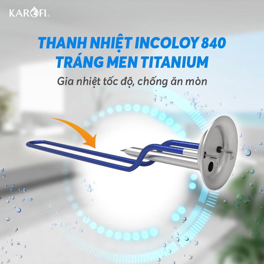 BÌNH NÓNG LẠNH KAROFI KBO-R200