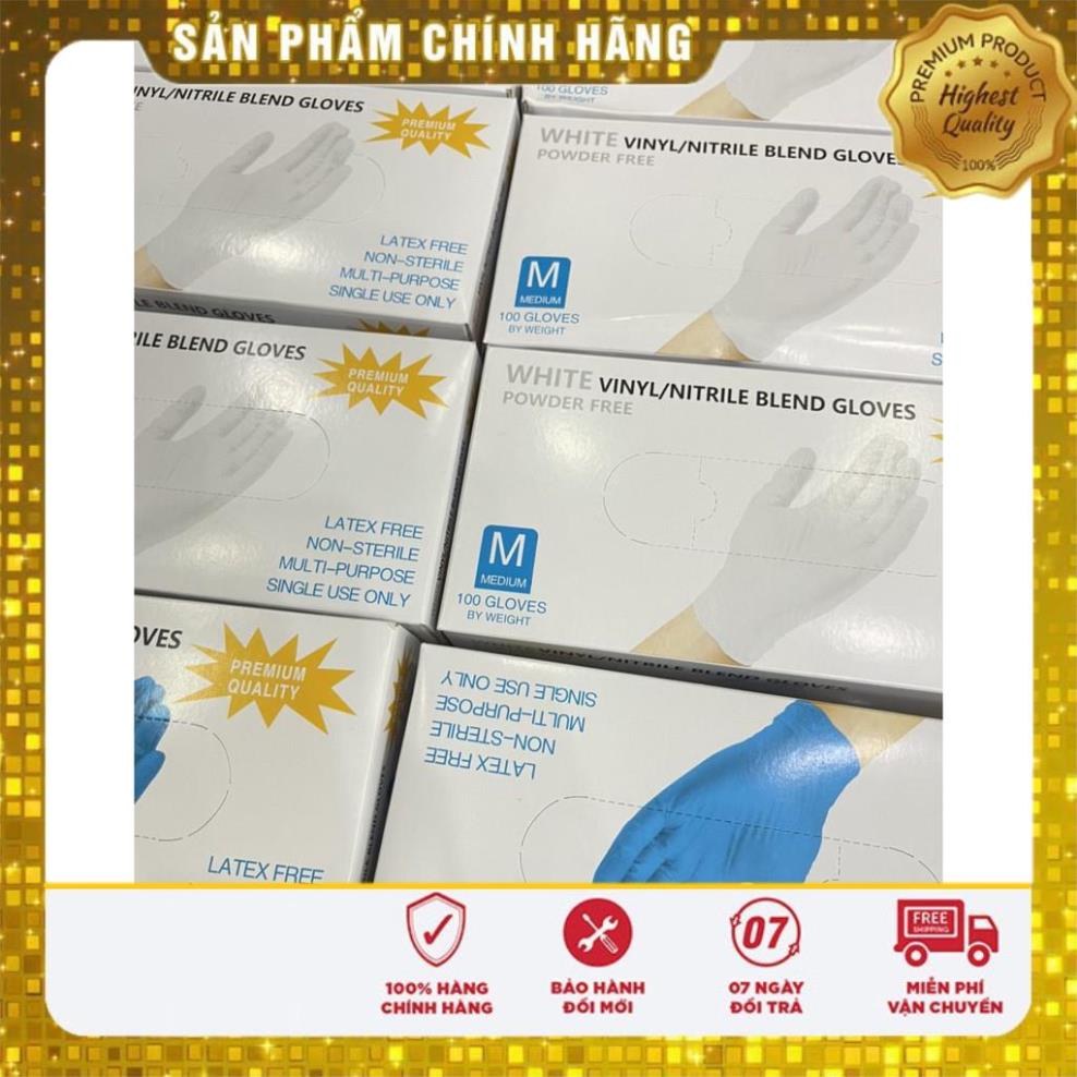 Găng Tay Không Bột - Hộp 100 cái [Hàng Cao Cấp]