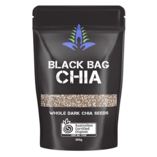 Combo 4 gói 500gr hạt chia Black Bag Úc