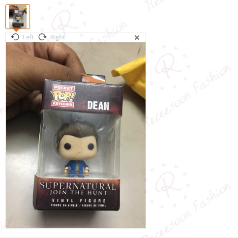 Móc khóa hình nhân vật trong phim Supernatural Dean Sam