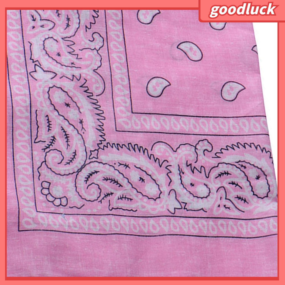 Khăn Bandana Hình Vuông Phong Cách Hip Hop Chống Mồ Hôi Cho Nam Và Nữ