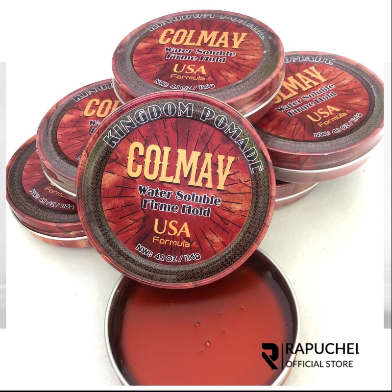 Sáp vuốt tóc nam Colmav Kingdom Pomade Red giữ nếp cao cấp hương nước hoa Rapuchel Store KDR01