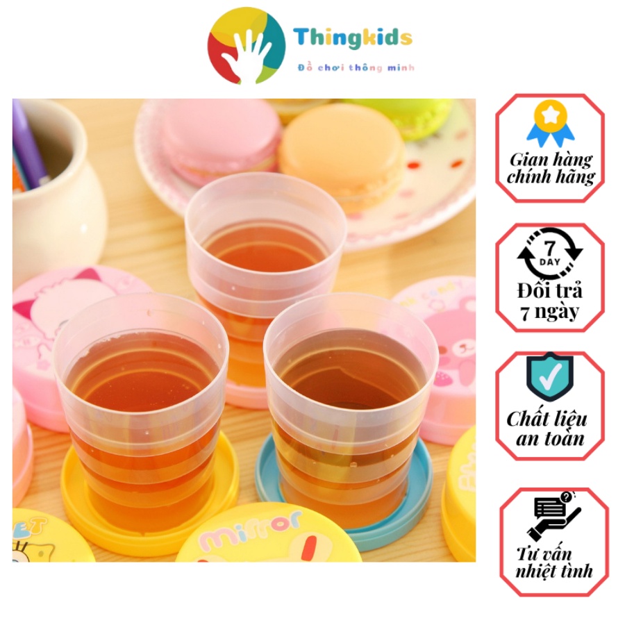 Cốc uống nước có thể gấp gọn cho bé - Thingkids