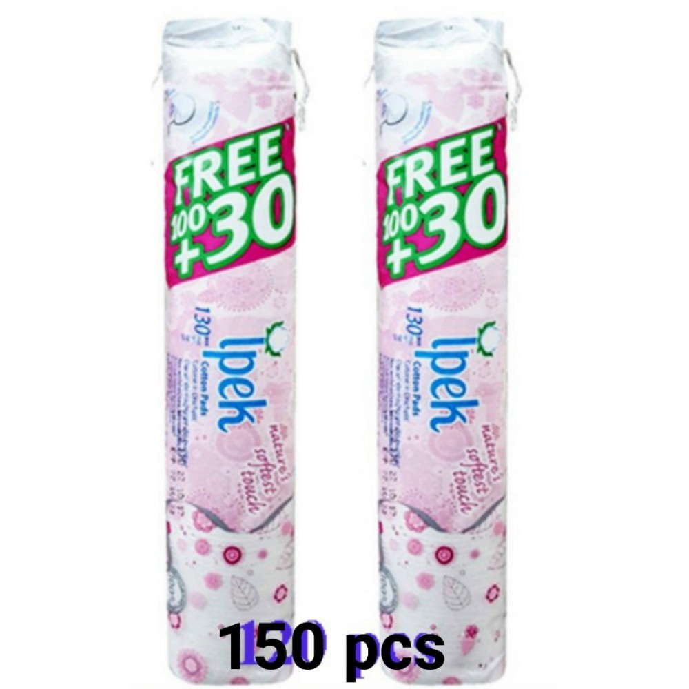 Bông Tẩy Trang Ipek Thổ Nhĩ Kỳ 150 (120 + 30) miếng.