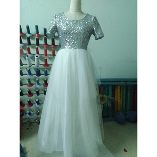 Đầm cưới kim sa