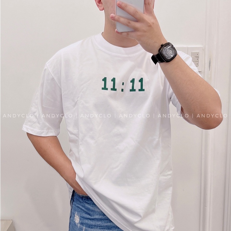 Áo thun 11:11 Form rộng Unisex