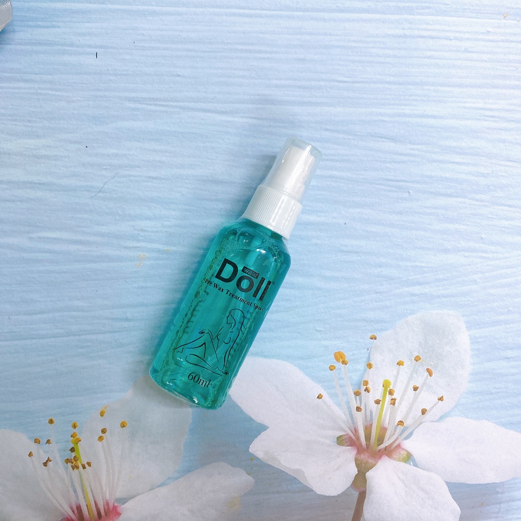 Dung dịch làm sạch , kháng khuẩn da trước khi wax Doll 60ml chính hãng