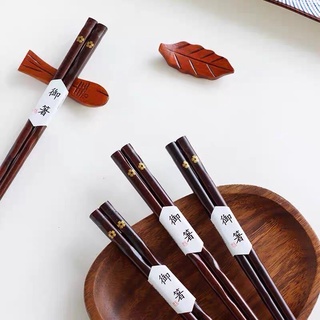 ĐŨA GỖ HOA ANH ĐÀO CAO CẤP SANG TRỌNG - SET 5 ĐÔI